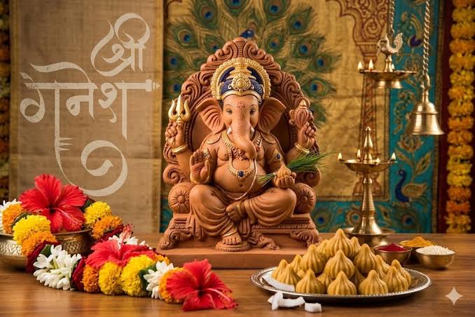 Lord Ganesha idol for Ganesh Chaturthi 2026 puja

