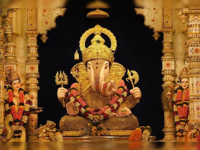 Ganpati Bappa Ganesh Chaturthi 2026 home puja setup
